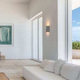 Olympia Curve Concrete Wall Light